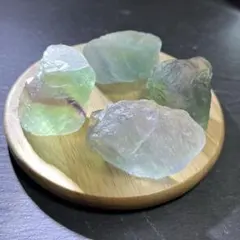 フローライト原石　4個セット　94.15g フローライト　原石