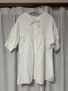 サマンサモスモス シャツ ホワイト
