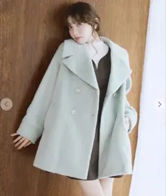 【新品未使用】25AW LILLIAN CARAT シャギーミドルコート