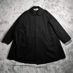 AD2012 13SS コットン丸襟オーバーコート 黒 archiveのサムネイル
