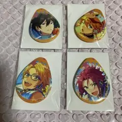 あんスタ　ペタル缶バッジ　Trickstarセット