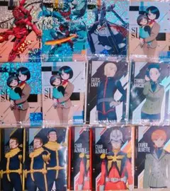 レア有 ガンダム　ジークアクス　ウエハース 13枚セット