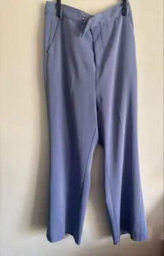 スラックスパンツ　ゴムウエスト