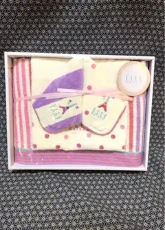 【新品未使用】ELLE MAISON タオル4枚セット エッフェル塔柄