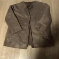 【極美品】フェイクムートン　リバーシブルコート