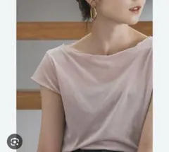 NOBLE シアーベロアキャップスリーブTeeのサムネイル