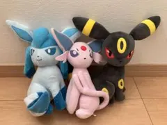 【まとめ売り】ポケモン　ぬいぐるみ　３点