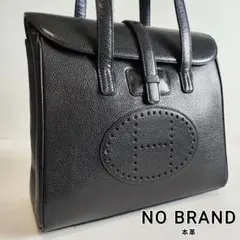 極美品】バーニーズニューヨーク ハンドバッグ ブラック レザー 冠婚 