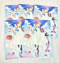 FGO Fate 周年 フェス ポストカード マシュ アルトリア ジャンヌ