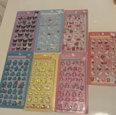 ボンボンドロップシール　7枚セット　サンリオ