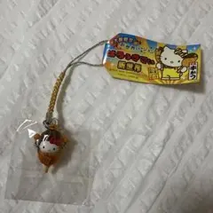 大阪限定/新世界/ハローキティ/串カツ/根付ストラップ