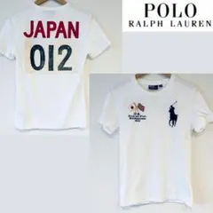 新品ラルフローレン　贅沢な刺繍仕様の上質＆お洒落Ｔシャツ　希少な限定ビックポニー