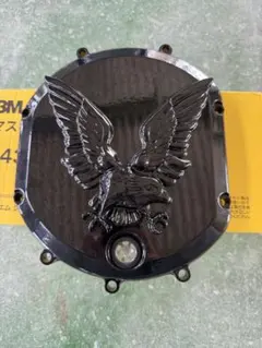 カワサキ Z1 Z2 KZキジマ復刻 イーグルエンジンカバー ブラック