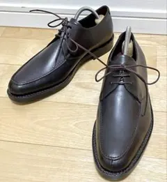 VISARUNO ビサルノ Uチップ ダークブラウン24.5cm 革靴のサムネイル