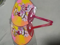 【レア・平成レトロ？・ビンテージ？】美少女戦士セーラームーンSuperS/うちわ