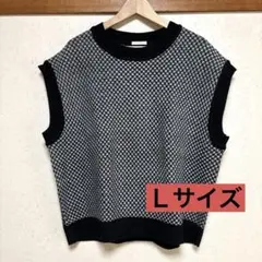 ジレ 冬 ニット 暖かい