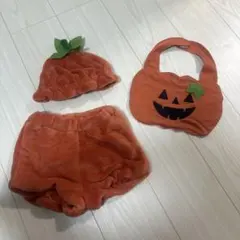 パンプキンコスチューム 95cm以下　かぼちゃ　ハロウィン