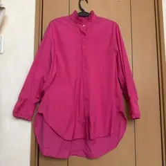 オーバーサイズ ピンク シャツのサムネイル