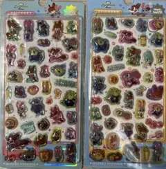 【海外正規品】日本未発売◎ズートピア2◎立体3Dステッカー公式ライセンス2枚