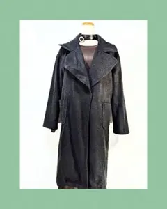 ♣♦♠新品未使用！黒無地テーラードジャケットコート