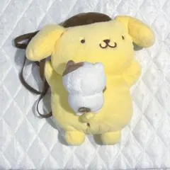 【激レア】美品ポムポムプリンぬいぐるみリュック平成レトロ当時物希少 激レア】美品ポムポムプリンぬいぐるみリュック平成レトロ当時物希少