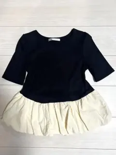 フリル付きチュニック