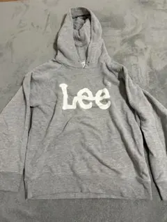 Lee グレー フード付きパーカー