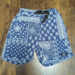 GU ペイズリー柄ハーフパンツ 110cm