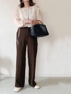 ストレッチストレートパンツQ