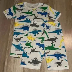 恐竜柄 100%コットンパジャマ♡130サイズくらい