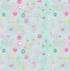 両面デザインペーパー 60枚（各15枚×4種類） 宝石 レース パールカラフル