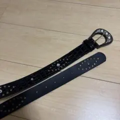 ヴィンテージ　ベルト　レディース　100cm 平成　グランジ　キラキラ