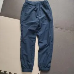 新品、ユニクロ、暖パン、ネイビー 、長ズボン、 ゴムウエスト、140