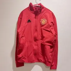 adidas Manchester United パーカー レッド - メルカリ