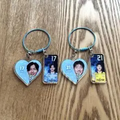 川崎フロンターレ 伊藤達哉 安藤駿介 ワイヤーチェーンキーホルダー 浦和戦