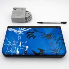 ニンテンドー3DS LL ポケモン ゼルネアス イベルタル ブルー 限定モデル