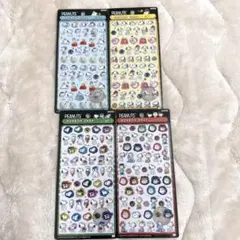スヌーピー ボンボンドロップシールミニ 4枚セット