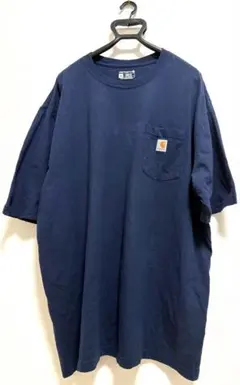 Carhartt ポケT ネイビー フェード 3XL 雰囲気系