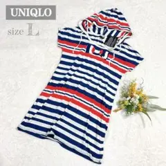 タグ付【ユニクロ】UNIQLO zechiaコラボ フード付き半袖チュニック L