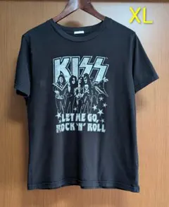 【完売品】GU ジーユー KISS キッス バンドTシャツ メンズXLのサムネイル