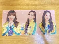 NiziU カード 3人