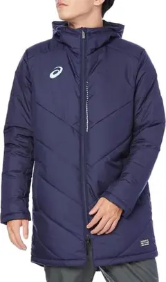 01M684◯ asics アシックス 新品未使用 中綿 ロング丈 ベンチコート ASICS ベンチコート 中綿ロングコート アシックス ジュニア JR