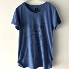 DANSKINダンスキン 半袖Tシャツ ブルー M フィットネスのサムネイル