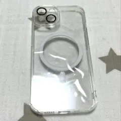 iPhone 14 ケース　MagSafe対応 マグネット搭載 クリア 全透明