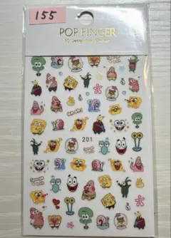 155 スポンジボブ ネイルシール ネイシ