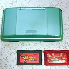 ニンテンドーDS 初代 本体 水色 ソフトつき ジャンク