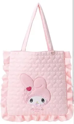 【新品未使用】マイメロディ フリル付きトートバッグ
