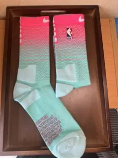 新品　NBA グラデーションソックス ピンク/ミント