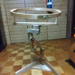 ハウスオブベス　オリジナルキルトスタンド　テーブル　重厚 House of Bess ハウスオブベス パッチワークキルト フープ