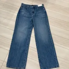 ⭐︎新品未使用タグ付き⭐︎ ユニクロ　ワイドストレートジーンズ28インチ
